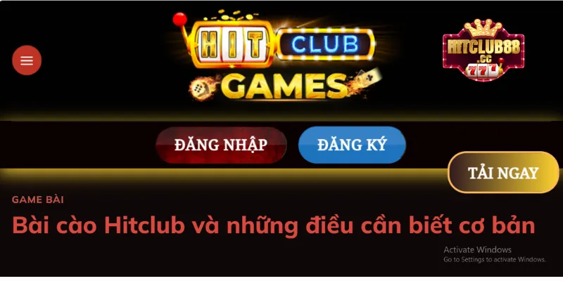 Tổng quan về game chơi trực tuyến hàng đầu tại cổng game Hitclubb